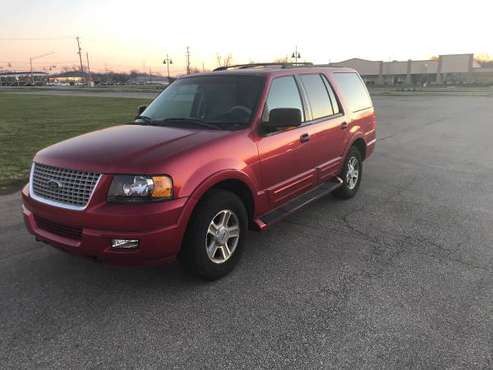 2004 FORD EXPEDITION EDDIE BAUER 4WD 5.4 L V8 - Red - cars & trucks... for sale in Monroe, OH