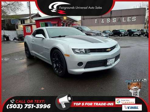 265/mo - 2015 Chevrolet Camaro LS 2dr Coupe w/2LS FOR ONLY - cars & for sale in Salem, OR