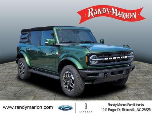 2022 Ford Bronco Outer Banks 4-Door 4WD for sale in Statesville, NC