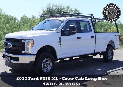 2017 Ford F250 XL - Crew Cab Long Box - 4WD 6 2L V8 (B60266) - cars for sale in Dassel, MN