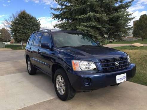 2002 TOYOTA HIGHLANDER Limited 4WD V6 AWD SUV LTD Affordable 95mo_0dn for sale in Frederick, CO