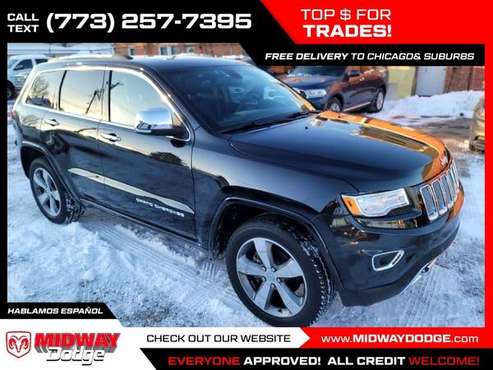 2015 Jeep Grand Cherokee Overland FOR ONLY 498/mo! for sale in Chicago, IL