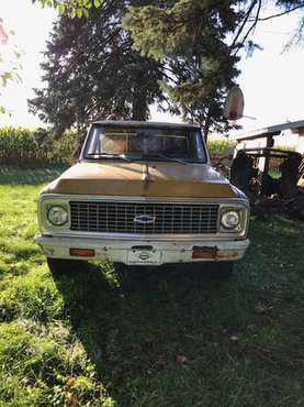 72 Chevy camper special for sale in Potterville, MI