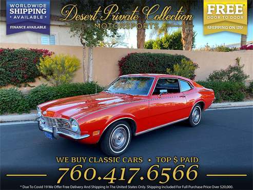 1972 Mercury Comet for sale in Palm Desert , CA