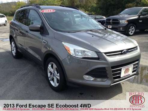 2013 FORD ESCAPE SE ECOBOOST 4WD! SUNROOF! TOUCHSCREEN! NAVI! - cars for sale in N SYRACUSE, NY