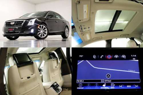 HEATED COOLED LEATHER Black 2016 Cadillac XTS Premium Collection for sale in clinton, OK