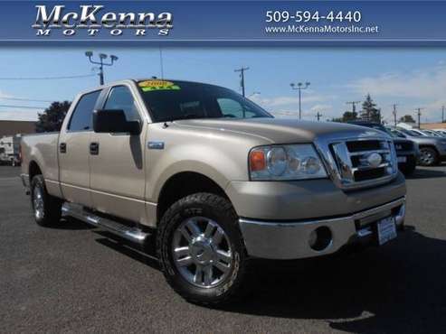 2008 Ford F-150 XLT 4x4 4dr SuperCrew Styleside 6 5 ft SB - cars & for sale in Union Gap, WA