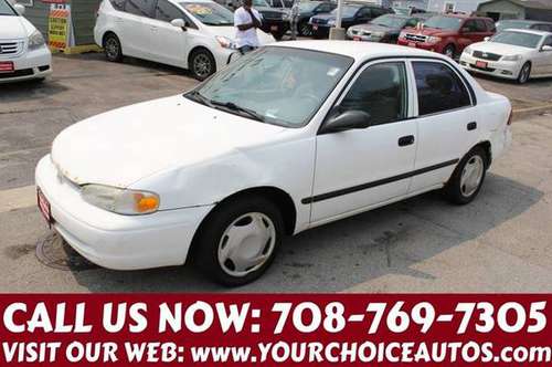 2001 *CHEVY/*CHEVROLET**PRIZM* GAS SAVER CD GOOD TIRES 417254 for sale in posen, IL