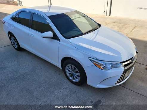 2016 Toyota Camry WHITE ! 4 Cylinder, looks and runs Great - cars for sale in Costa Mesa, CA