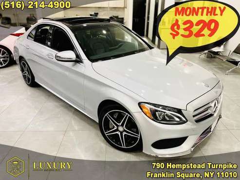 2017 Mercedes-Benz C-Class C 300 4MATIC Sedan with Sport Pkg 329 /... for sale in Franklin Square, NY