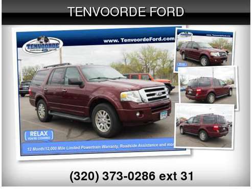 2012 Ford Expedition XLT 1040 Down Delivers! - - by for sale in ST Cloud, MN