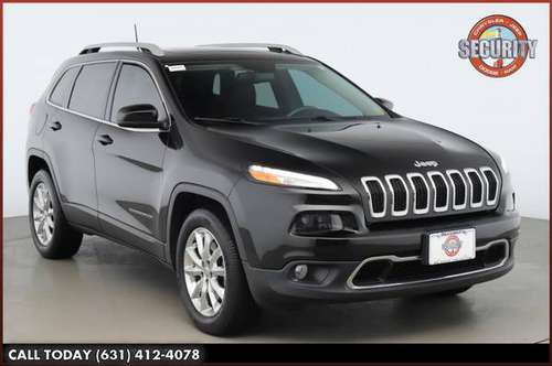 2016 JEEP Cherokee Limited 4X4 Crossover SUV for sale in Amityville, NY