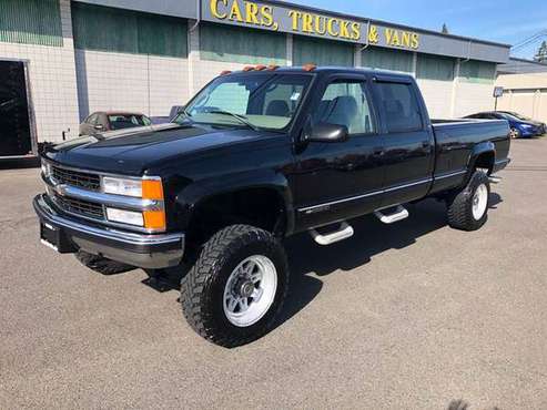 1998 Chevrolet K3500 CrewCab Longbed 4x4 for sale in Lakewood, WA