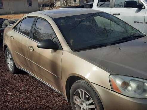 Nice, gently used 2006 Pontiac G6 for sale in Clarendon, TX