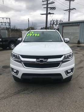 2016 Chevrolet Colorado Crew Cab LT-Fully Loaded! Low Miles!! 4x4!!! for sale in Fair Haven, MI