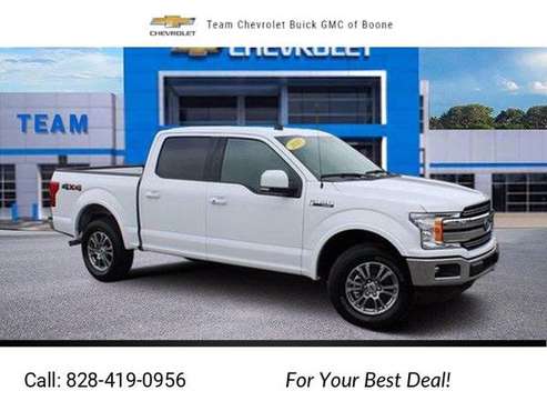 2020 Ford F150 Lariat pickup White - - by dealer for sale in Boone, NC
