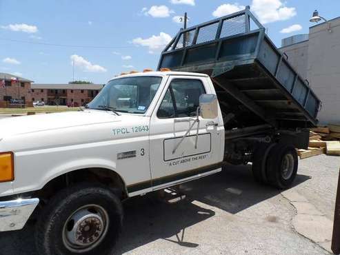 1990 FORD PICKUP DUMP - - by dealer - vehicle for sale in SAN ANGELO, TX