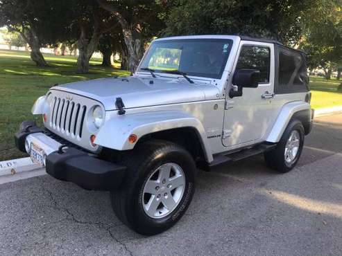 2007 JEEP WRANGLER 4x4 SAHARA 3.8 CLEAN CARFAX SMOG DONE 4wd 158,ooo... for sale in midway city, CA