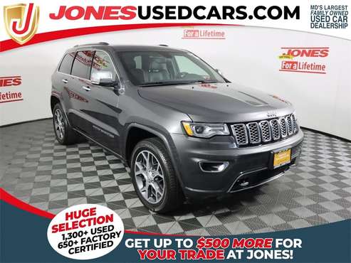 2019 Jeep Grand Cherokee Overland 4WD for sale in Fallston, MD