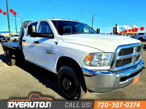 2018 Ram 3500 Chassis Cab Tradesman diesel Dually flatbed 4x4 - cars for sale in Wheat Ridge, CO
