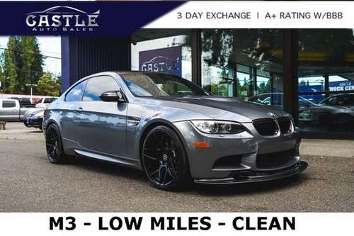 2008 BMW 3 Series M3 Coupe - - by dealer - vehicle for sale in Lynnwood, ID