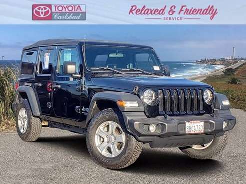2018 Jeep Wrangler Unlimited Sport S - - by dealer for sale in Carlsbad, CA