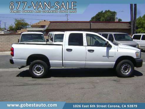 2007 Dodge Ram 4X4 4WD Crew Cab Utility Truck 1 Owner Government... for sale in Corona, CA