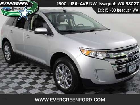 2014 Ford Edge Limited suv Silver for sale in Issaquah, WA