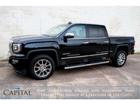 2017 GMC Sierra Denali 4x4! Beautiful 1 Owner Truck For Only $40k! -... for sale in Eau Claire, WI