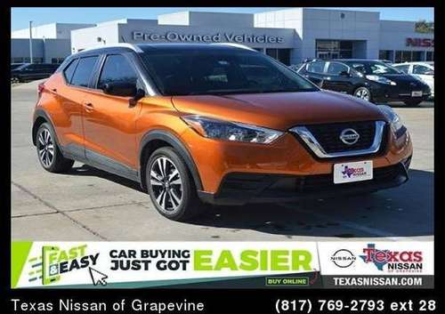 2019 Nissan Kicks SV - - by dealer - vehicle for sale in GRAPEVINE, TX