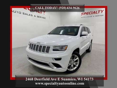2015 Jeep Grand Cherokee Summit Eco-Diesel! 4WD! NAV! MOON! Bckup for sale in Suamico, WI