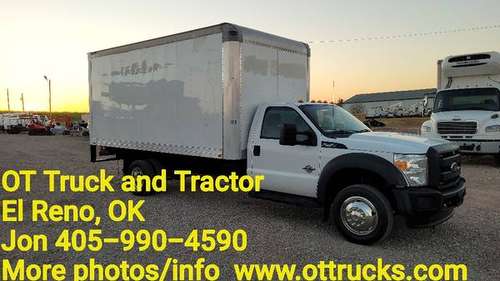 2014 Ford F-450 16ft Box Delivery Truck New 6 7L Long Block Diesel for sale in Dallas, TX