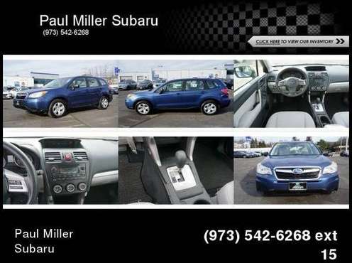 2014 Subaru Forester 2 5i - - by dealer - vehicle for sale in Parsippany, NJ