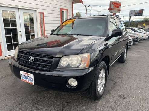2002 Toyota Highlander V6 Safety checked and FREE WARRANTY!! for sale in Lynnwood, WA