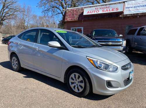 2015 Hyundai Accent 4dr 101, xxx miles - - by dealer for sale in Stacy, MN