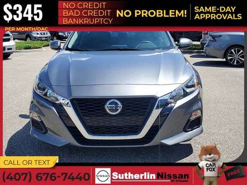 345/mo - 2020 Nissan Altima 25 S - - by dealer for sale in Orlando, FL