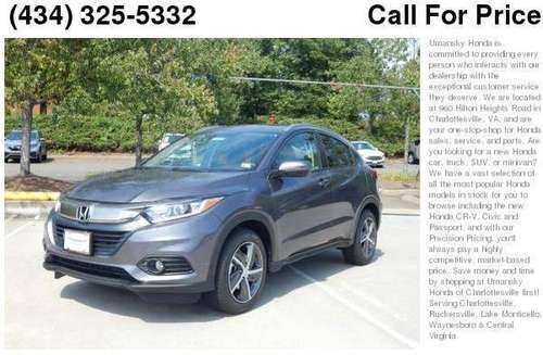 2022 Honda Hrv EX Call Kim Kross for the Absolute Best Price on for sale in Charlottesville, VA