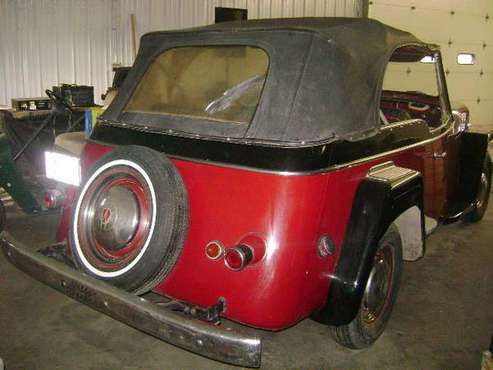 1949 Willys Overland Jeepster Convertible - Original - Runs! - cars... for sale in Moose Lake, MN