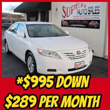 *$995 Down & *$289 Per Month on this 2009 Toyota Camry LE! for sale in Modesto, CA
