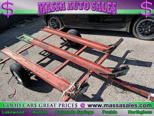 1992 HOMEMADE TRAILER MOTORCYCLE TRAILER - cars & trucks - by dealer... for sale in Pueblo, CO