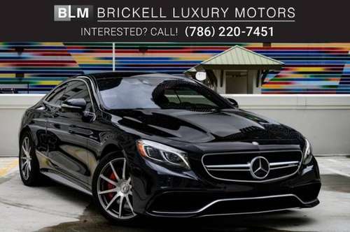 2016 Mercedes-Benz AMG S 63 S 63 AMG for sale in Miami, FL