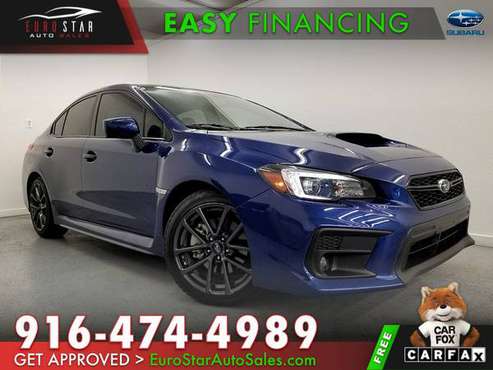 2018 SUBARU WRX LIMITED AWD ALL WHEEL DRIVE / FINANCING AVAILABLE!!! for sale in Rancho Cordova, CA