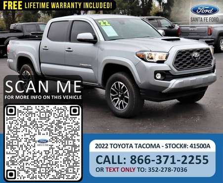 2022 TOYOTA TRD 2WD TRD SPORT Bluetooth, Wi-Fi, Touchscreen for sale in Alachua, FL