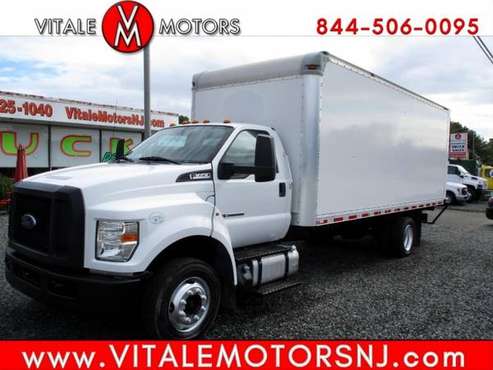 2016 Ford F-650 20 FOOT BOX TRUCK DIESEL - - by for sale in south amboy, NJ