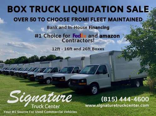 Box Truck Liquidation Sale for sale in Madison, WI