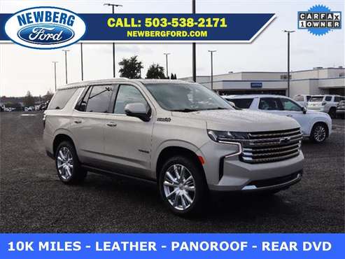 2021 Chevrolet Tahoe High Country 4WD for sale in Newberg, OR