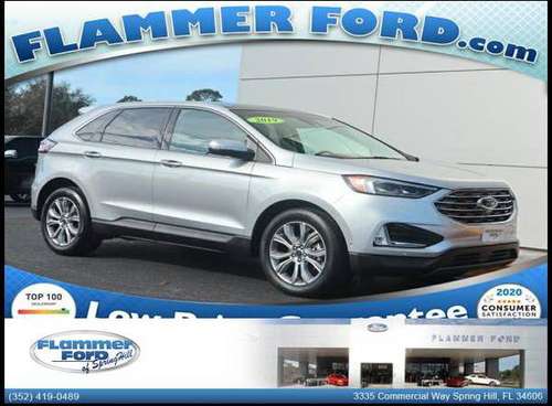 2019 Ford Edge Titanium FWD - cars & trucks - by dealer - vehicle... for sale in Spring Hill, FL