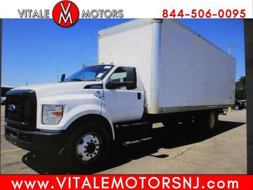 2017 Ford F-650 SD 26 FOOT BOX TRUCK, GAS 68K MILES for sale in south amboy, WV