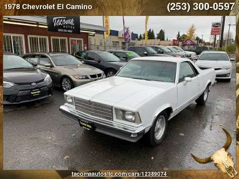 1978 Chevrolet El Camino for sale in Tacoma, WA