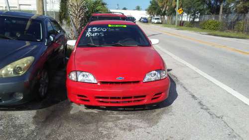 2002 CHEVY CAVALIER for sale in WEST PALM, FL